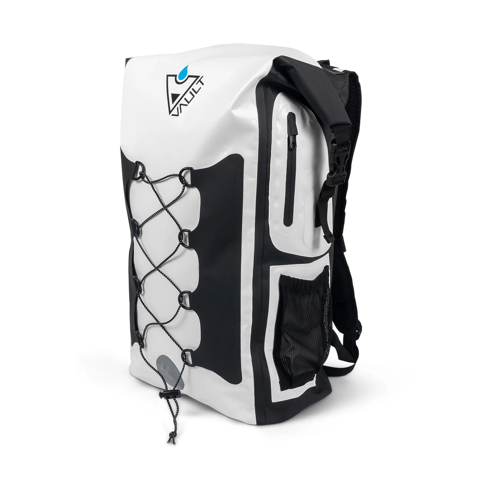 Vault Triton Waterproof Backpack in Arctic White
